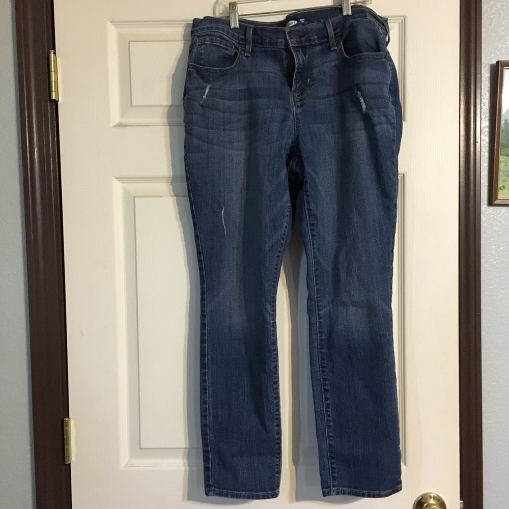 Old skinny jeans